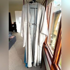 Bluzat Cream Kaftan Dress